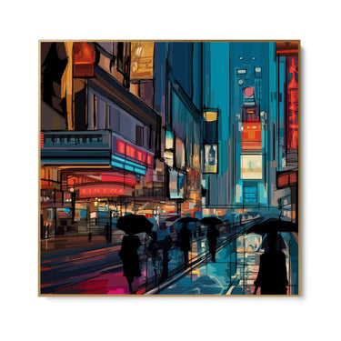 Quadro Stampa su Tela Influenze Galattiche - CupidoDesign
