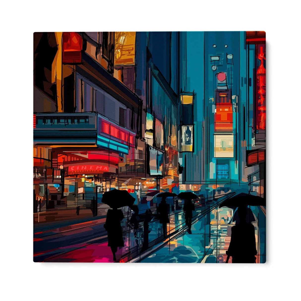Quadro Stampa su Tela Influenze Galattiche - CupidoDesign
