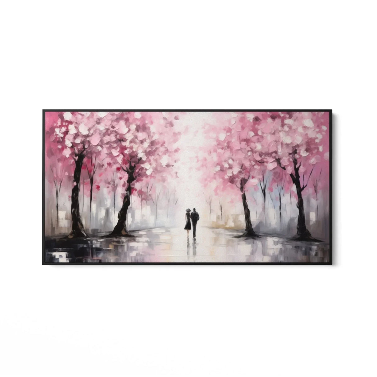 Quadro Stampa su Tela Insieme Delicatamente - CupidoDesign
