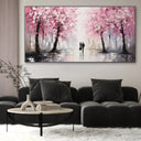 Quadro Stampa su Tela Insieme Delicatamente - CupidoDesign