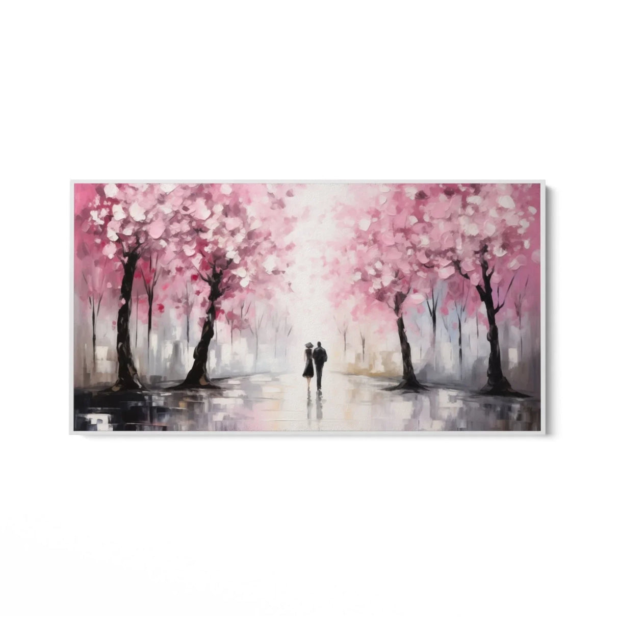 Quadro Stampa su Tela Insieme Delicatamente - CupidoDesign