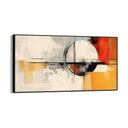 Quadro Stampa su Tela Intersezione di colori e forme - CupidoDesign
