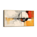 Quadro Stampa su Tela Intersezione di colori e forme - CupidoDesign
