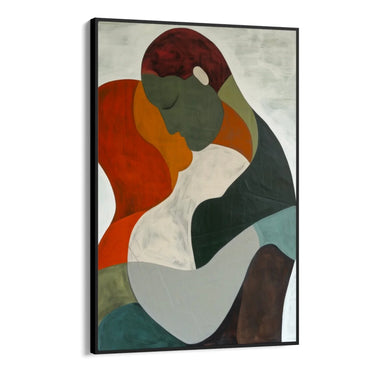 Quadro Stampa su Tela Intimità Astratta - CupidoDesign