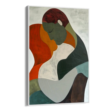 Quadro Stampa su Tela Intimità Astratta - CupidoDesign