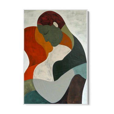 Quadro Stampa su Tela Intimità Astratta - CupidoDesign