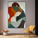 Quadro Stampa su Tela Intimità Astratta - CupidoDesign