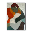 Quadro Stampa su Tela Intimità Astratta - CupidoDesign
