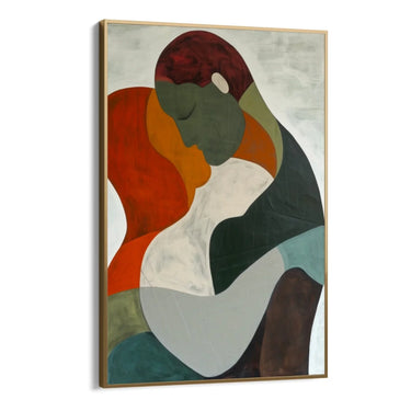 Quadro Stampa su Tela Intimità Astratta - CupidoDesign