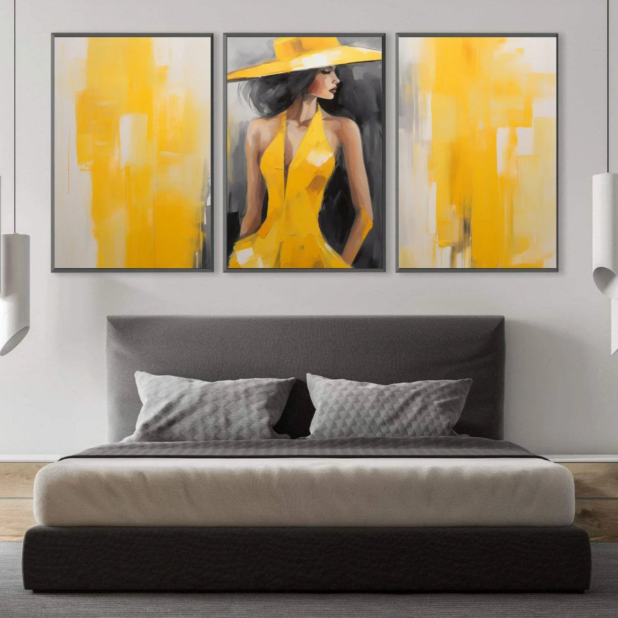 Quadro Stampa su Tela Intrecciata al Sole - CupidoDesign