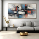 Quadro Stampa su Tela Intreccio astratto - CupidoDesign