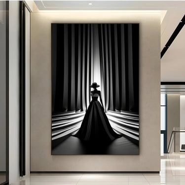Quadro Stampa su Tela Intrigante Infinito - CupidoDesign