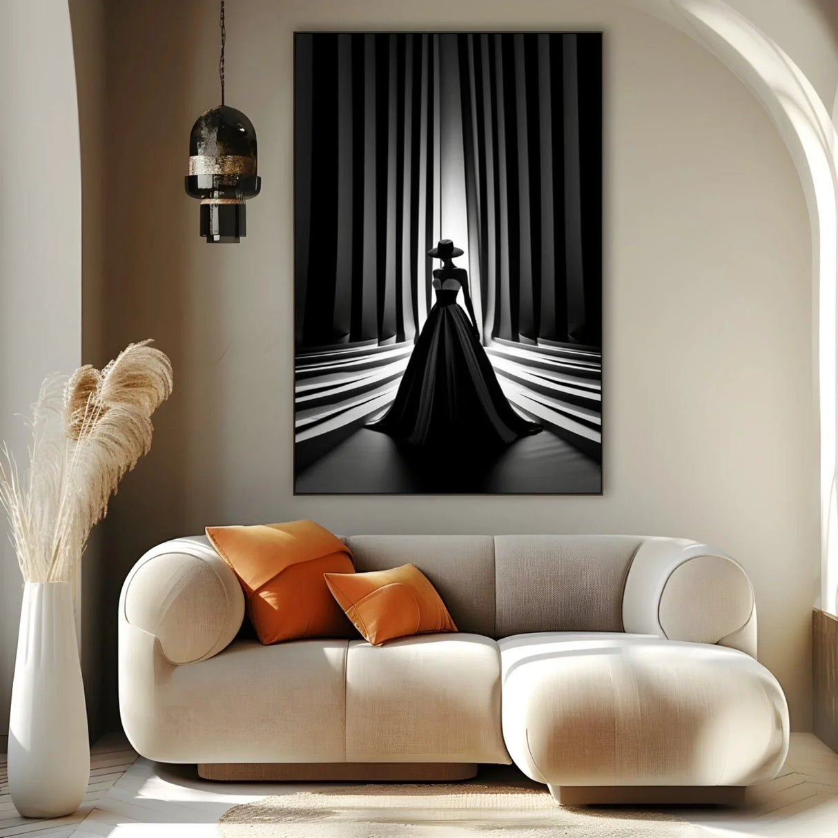 Quadro Stampa su Tela Intrigante Infinito - CupidoDesign
