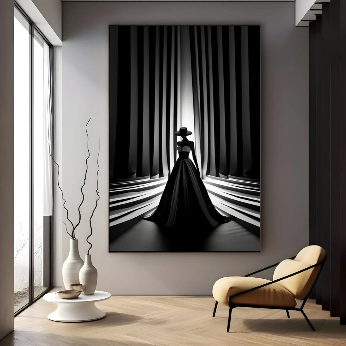 Quadro Stampa su Tela Intrigante Infinito - CupidoDesign