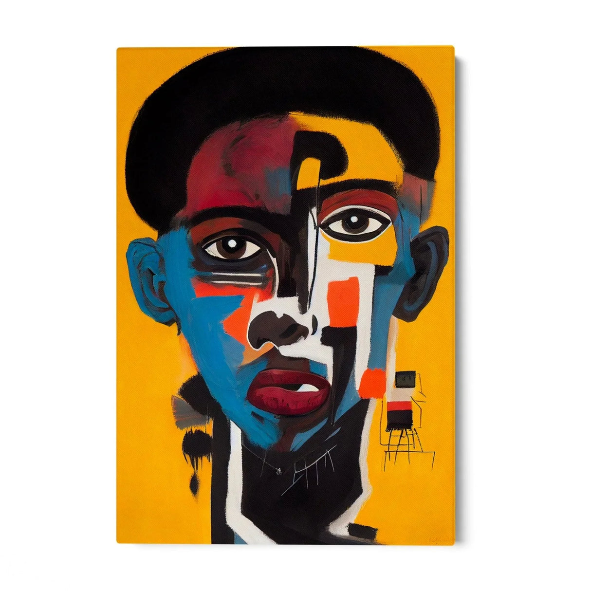 Quadro Stampa su Tela Ipnosi distorta - CupidoDesign