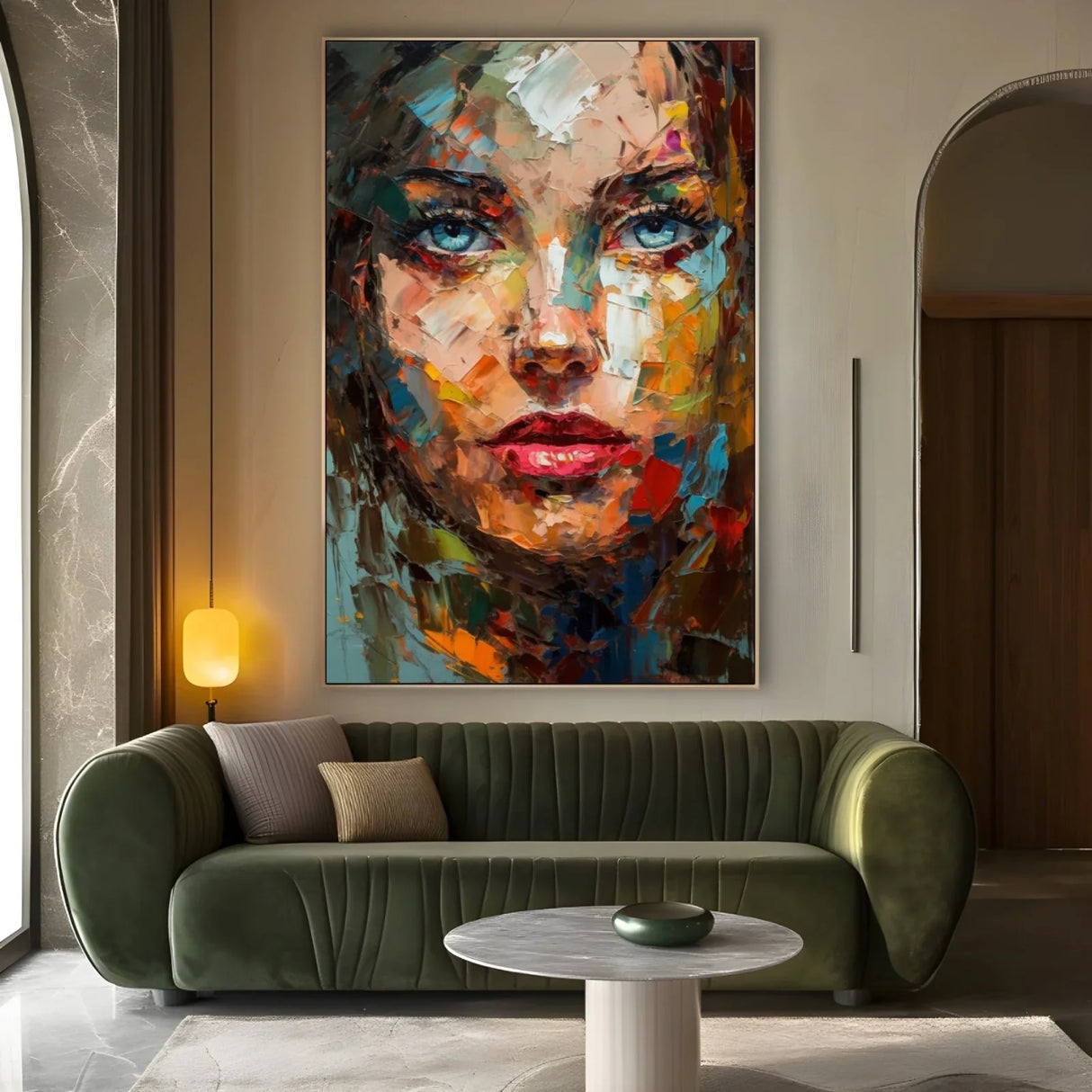 Quadro Stampa su Tela Ipnotico - CupidoDesign