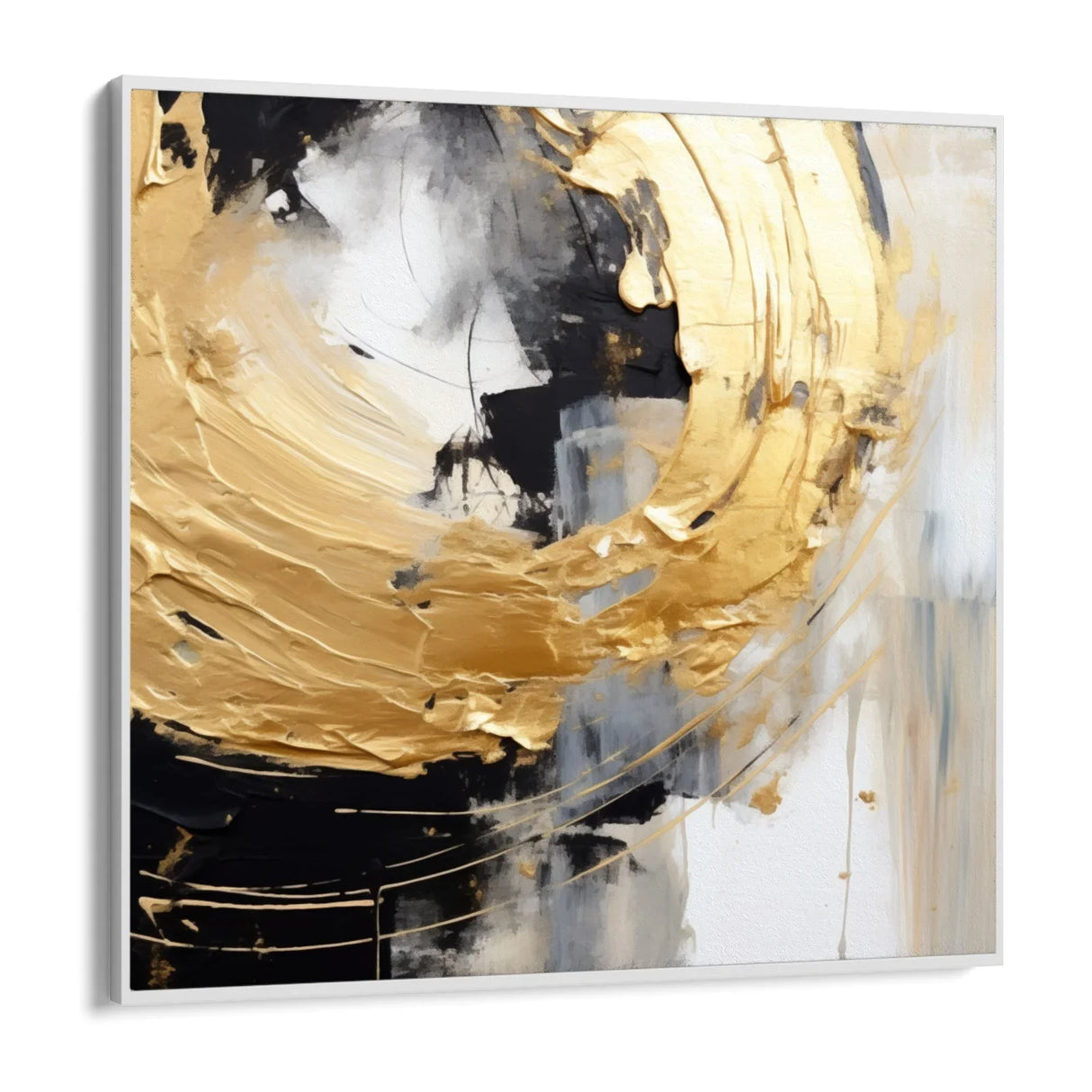 Quadro Stampa su Tela Iride dorata - CupidoDesign