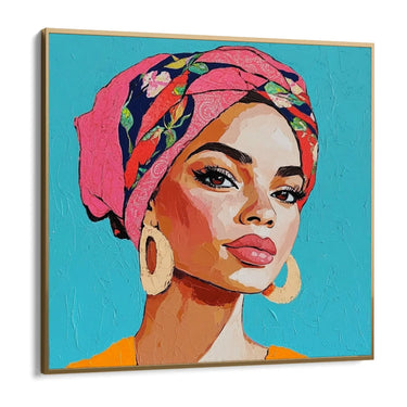 Quadro Stampa su Tela Istante di bellezza - CupidoDesign
