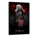 Quadro Stampa su Tela Jordan bulls 23 - CupidoDesign