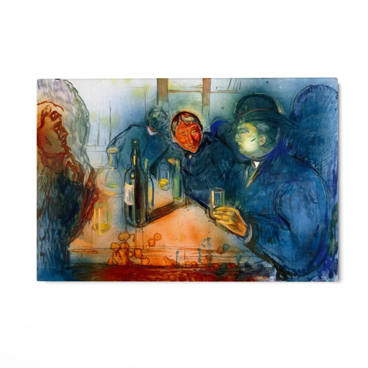 Quadro Stampa su Tela Kristiania Bohémien, Edvard Munch - CupidoDesign