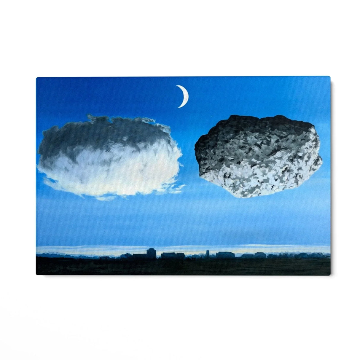 Quadro Stampa su Tela La battaglia delle Argonne, René Magritte - CupidoDesign
