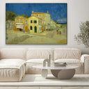 Quadro Stampa su Tela La casa gialla, Vincent Van Gogh - CupidoDesign