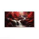 Quadro Stampa su Tela La Cascata Segreta - CupidoDesign