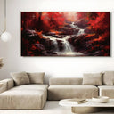 Quadro Stampa su Tela La Cascata Segreta - CupidoDesign