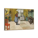 Quadro Stampa su Tela La Cucina, Carl Larsson - CupidoDesign