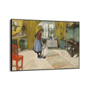 Quadro Stampa su Tela La Cucina, Carl Larsson - CupidoDesign