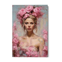 Quadro Stampa su Tela La Dea delle Rose - CupidoDesign