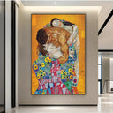 Quadro Stampa su Tela La Famiglia, Klimt - CupidoDesign