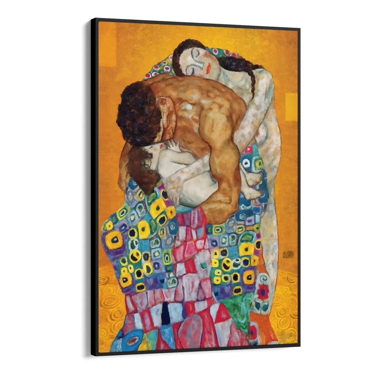 Quadro Stampa su Tela La Famiglia, Klimt - CupidoDesign