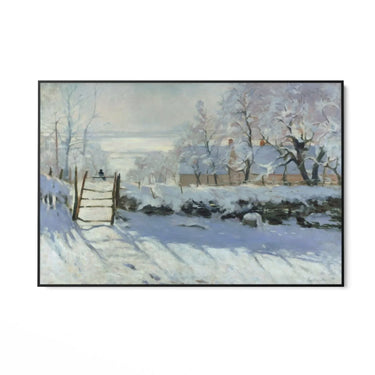 Quadro Stampa su Tela La gazza, Claude Monet - CupidoDesign