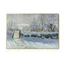 Quadro Stampa su Tela La gazza, Claude Monet - CupidoDesign