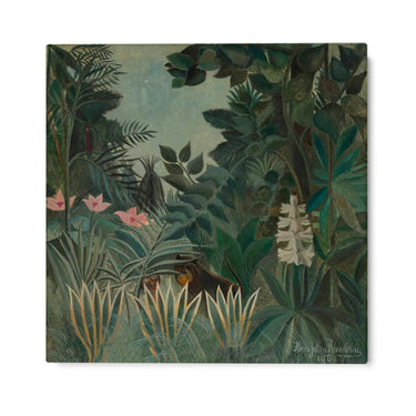 Quadro Stampa su Tela La Giungla Equatoriale, Henri Rousseau - CupidoDesign
