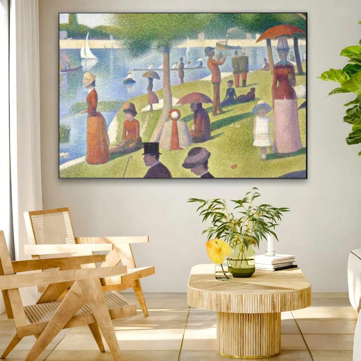 Quadro Stampa su Tela La Grande Jatte - Henri-Edmond Cross - CupidoDesign