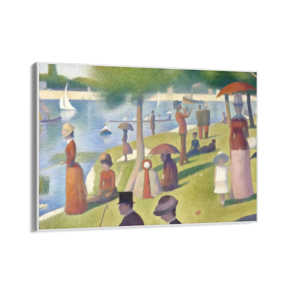 Quadro Stampa su Tela La Grande Jatte - Henri-Edmond Cross - CupidoDesign