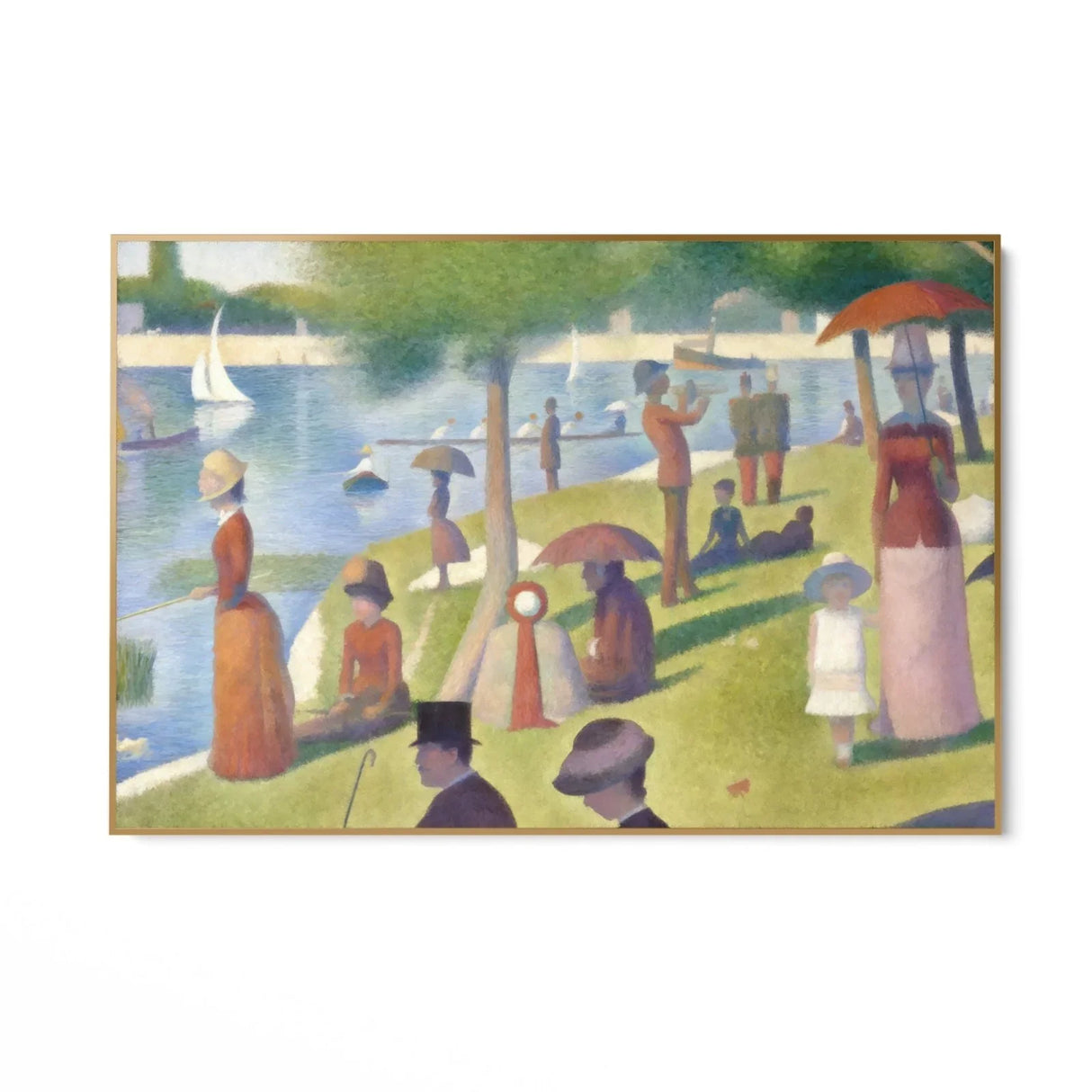 Quadro Stampa su Tela La Grande Jatte - Henri-Edmond Cross - CupidoDesign