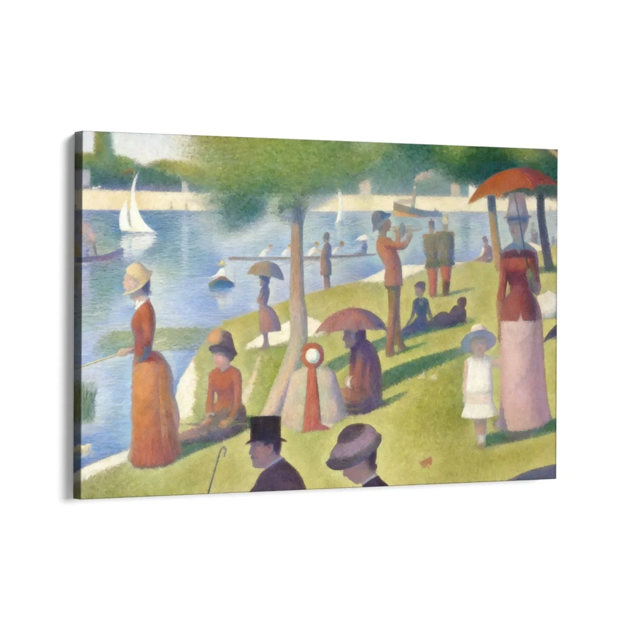 Quadro Stampa su Tela La Grande Jatte - Henri-Edmond Cross - CupidoDesign