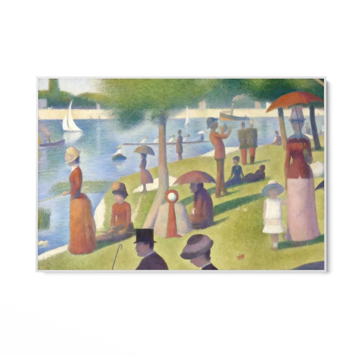 Quadro Stampa su Tela La Grande Jatte - Henri-Edmond Cross - CupidoDesign