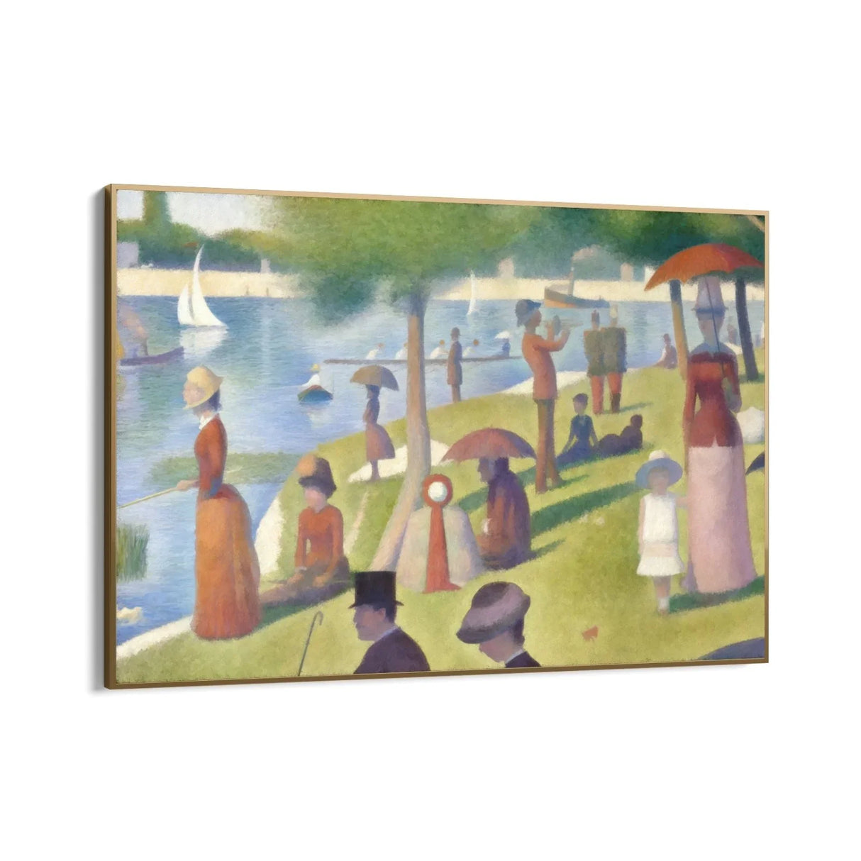 Quadro Stampa su Tela La Grande Jatte - Henri-Edmond Cross - CupidoDesign