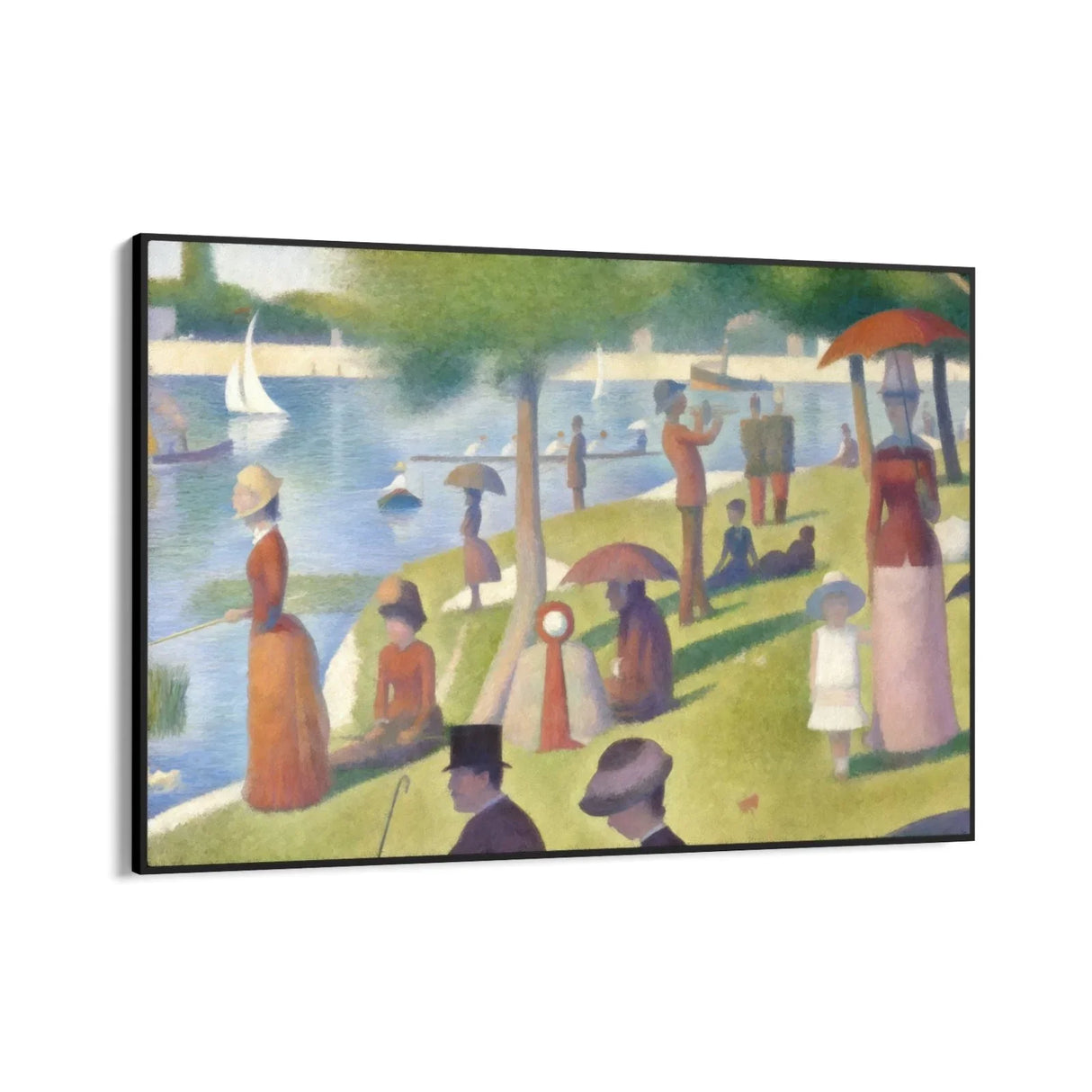 Quadro Stampa su Tela La Grande Jatte - Henri-Edmond Cross - CupidoDesign