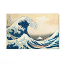 Quadro Stampa su Tela La grande onda al largo, Kanagawa - CupidoDesign