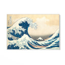 Quadro Stampa su Tela La grande onda al largo, Kanagawa - CupidoDesign