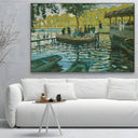 Quadro Stampa su Tela La Grenouillère, Claude Monet - CupidoDesign
