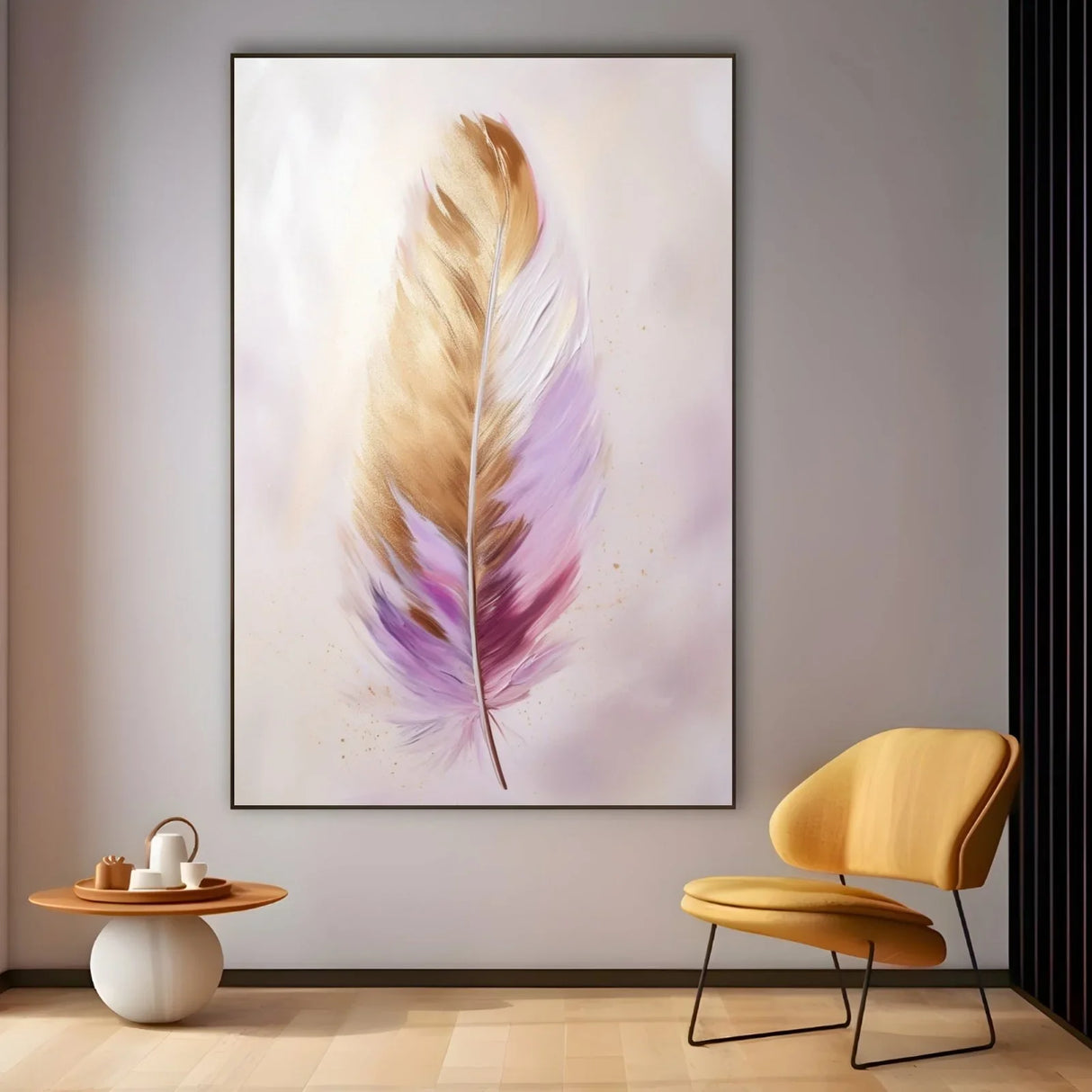 Quadro Stampa su Tela La Leggerezza - CupidoDesign
