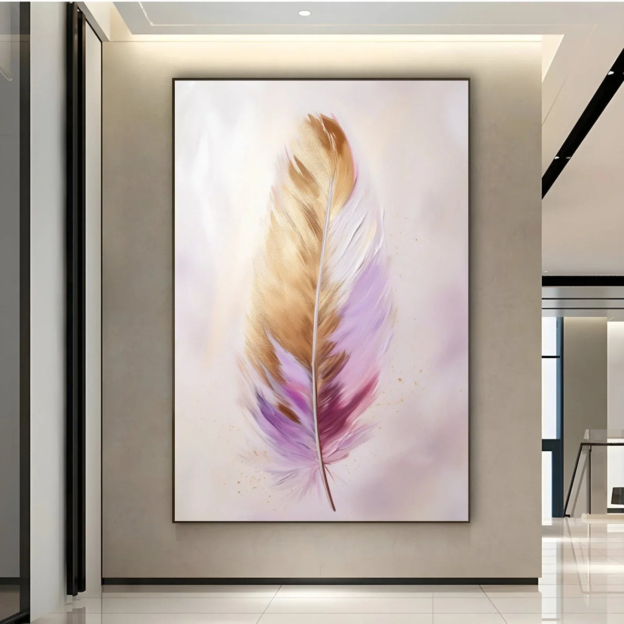 Quadro Stampa su Tela La Leggerezza - CupidoDesign