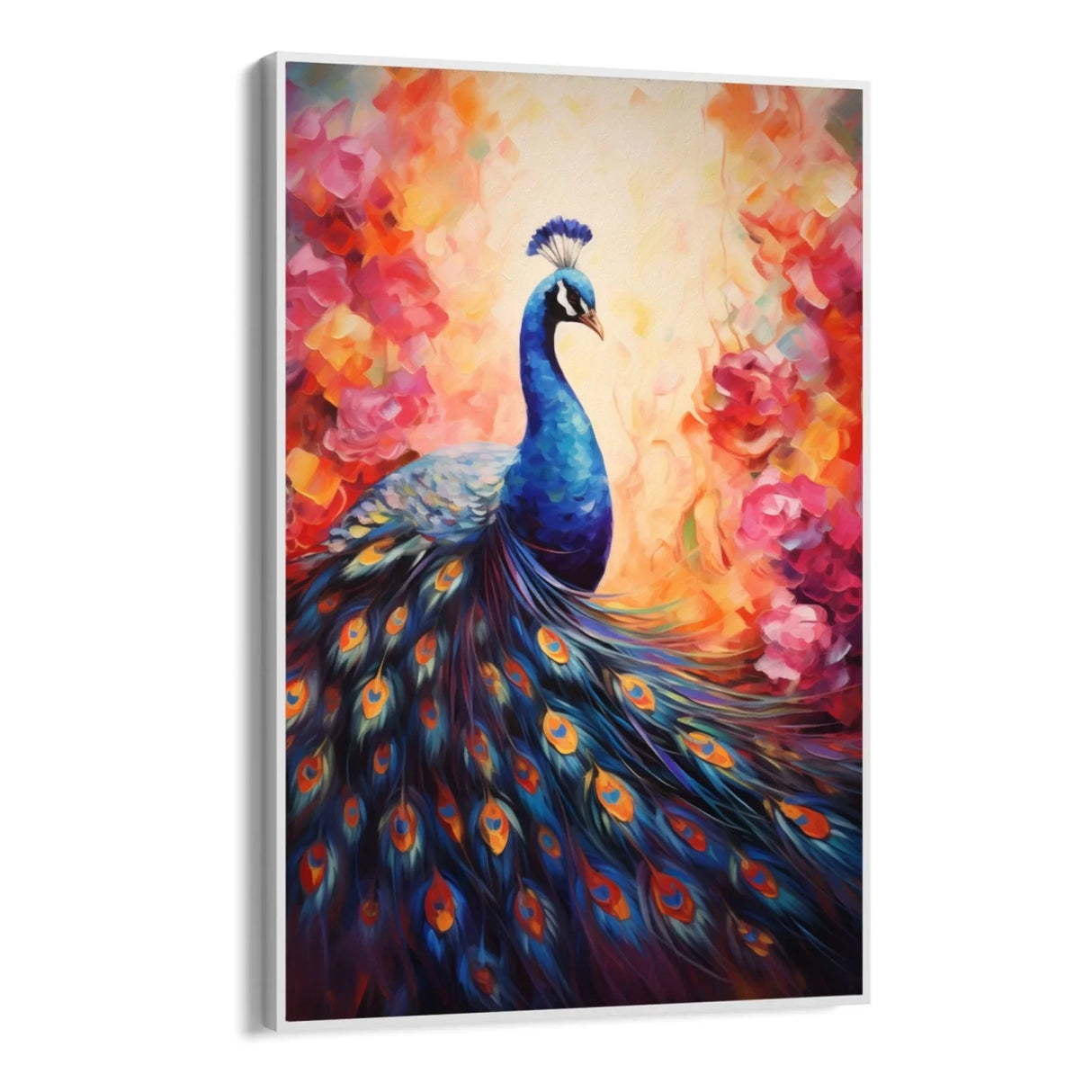Quadro Stampa su Tela La Maestosità Piumata - CupidoDesign