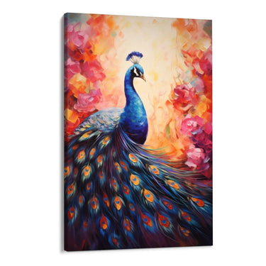 Quadro Stampa su Tela La Maestosità Piumata - CupidoDesign